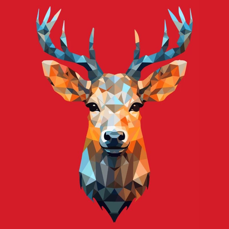 Deer Roe Deer Polygon Roe Deer Deer