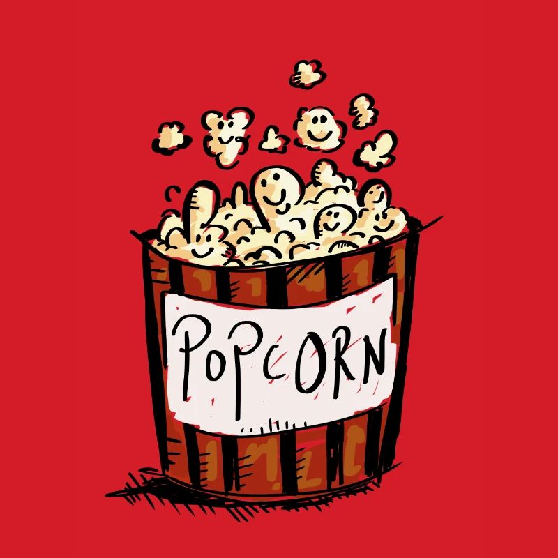 Big popcorn snack bag - sweets - sugar