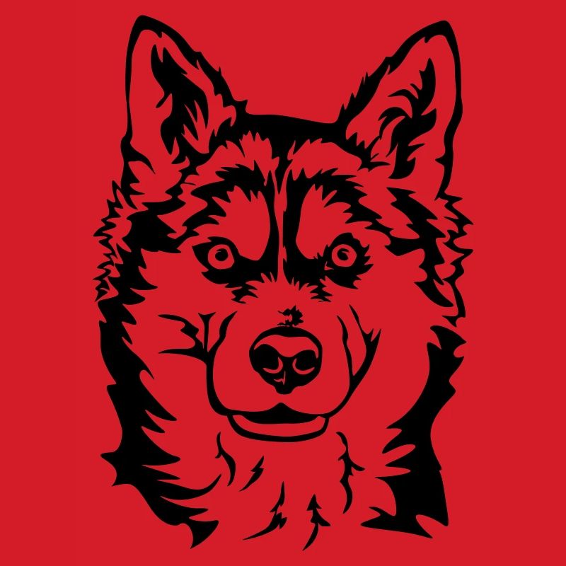 Husky Head