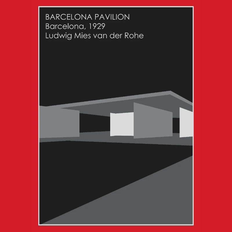 Architecture moderne : Pavillon de Barcelone
