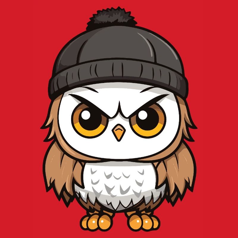 Owl Comic Winter Cozy