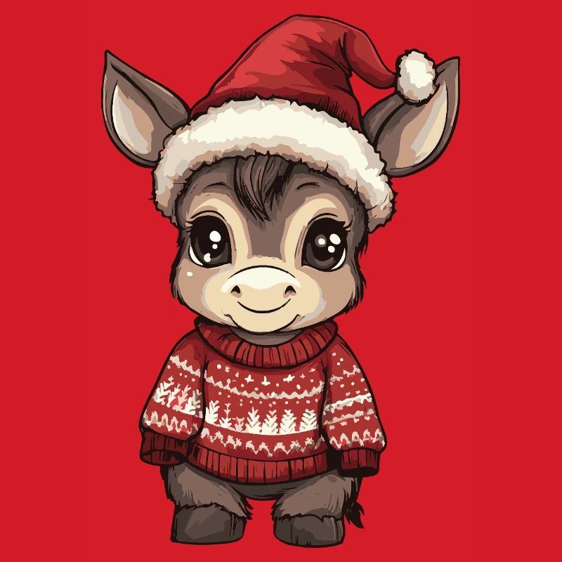 Donkey Christmas