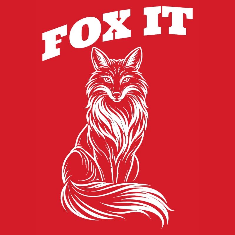 Fuchs-Silhouette - Fox it