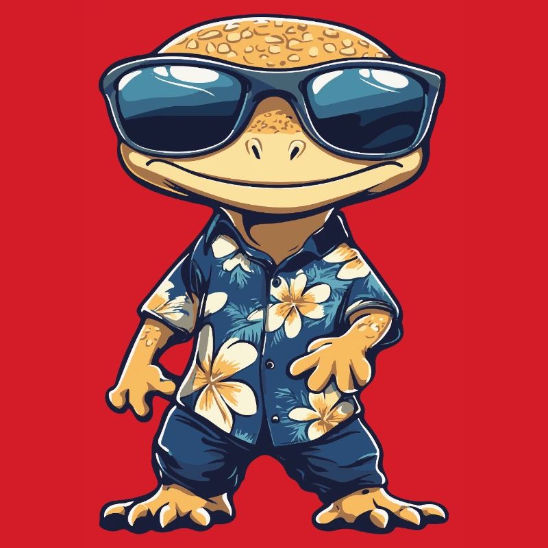 Lizard Comic Vacation