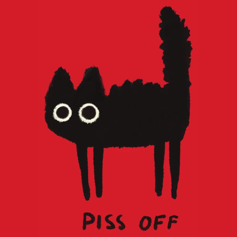 Grumpy Kitty Vibes – Leave Me Alone