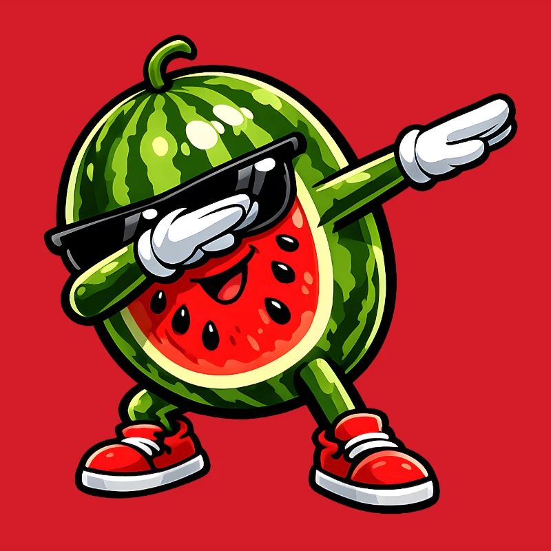 Dabbing Watermelon