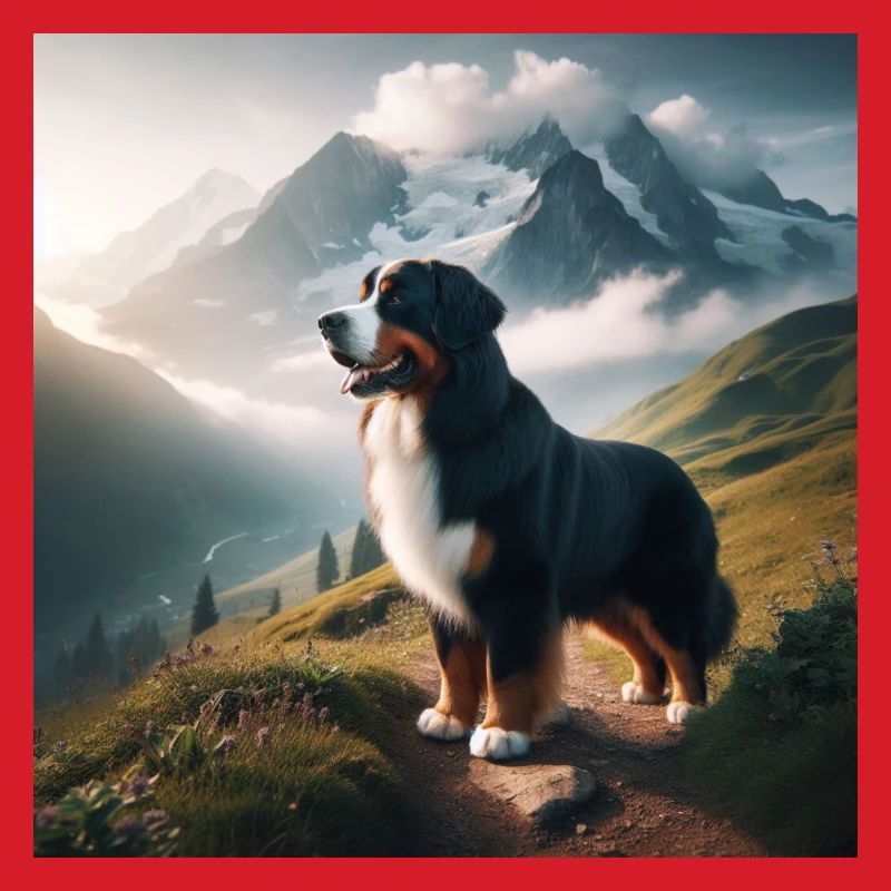 Bernese mountain dog
