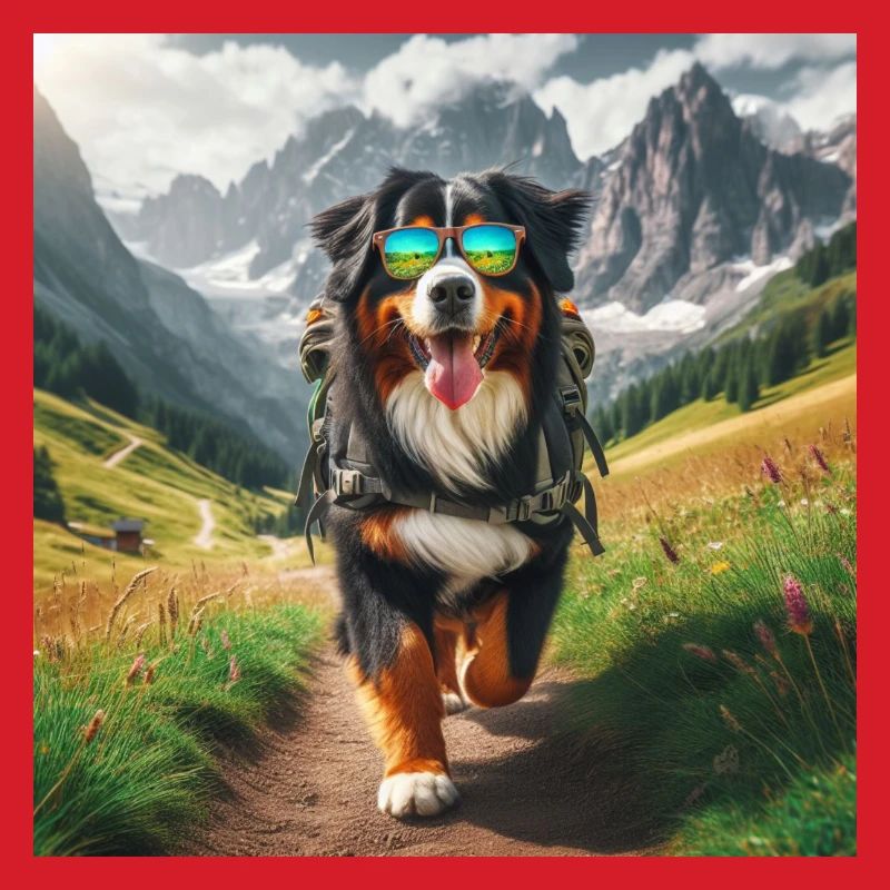 Bernese mountain dog