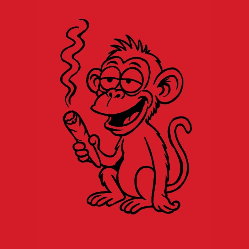 Le singe vise un peu différemment