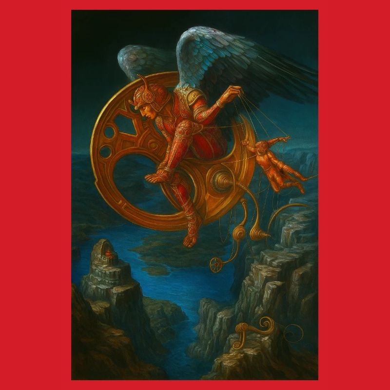 Fantasy Mechanical Flying Creature Design