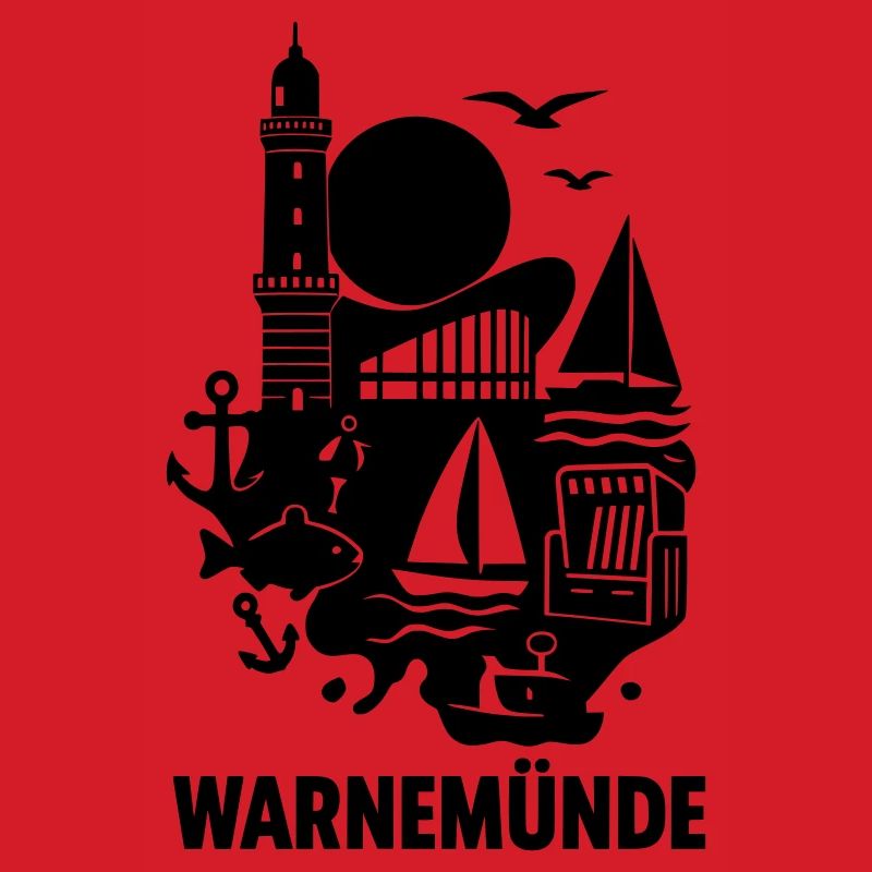 Warnemünde Silhouette