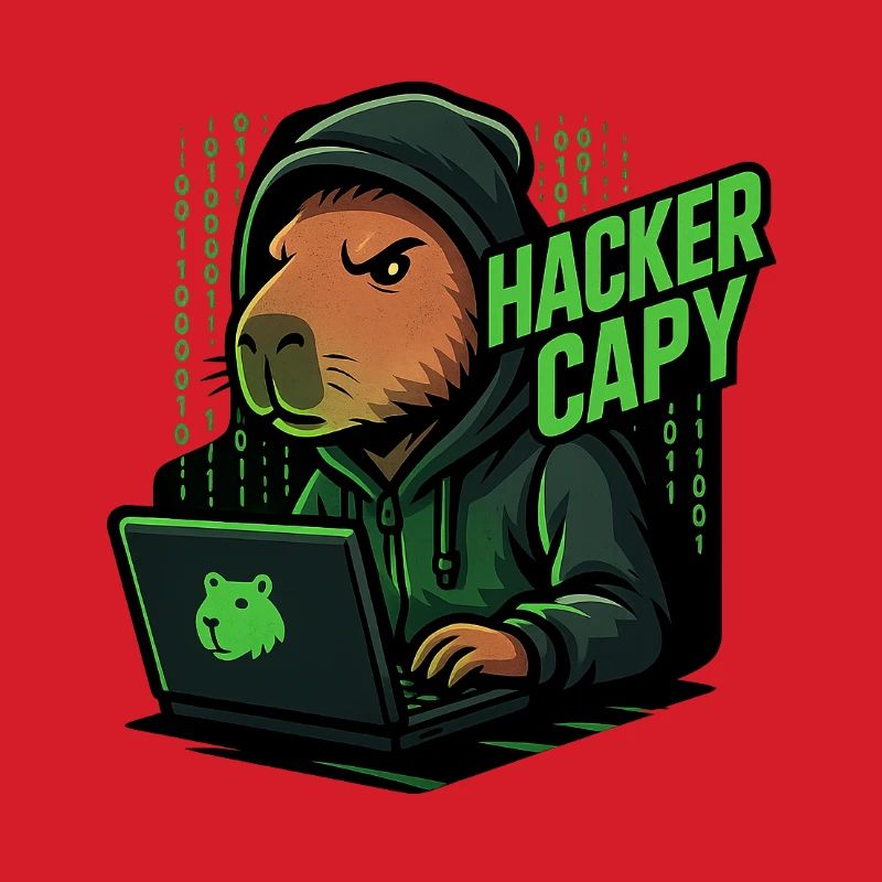 Hacker Capy – Cyber Capybara Tech 