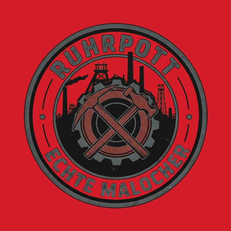 Ruhrpott Echte Malocher Patch