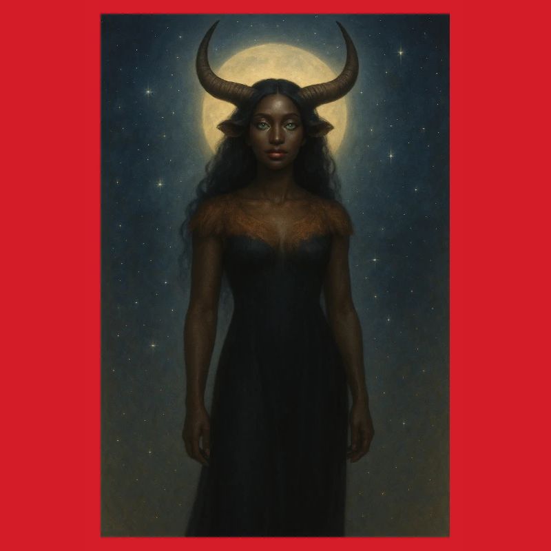 Mystical Horn Goddess