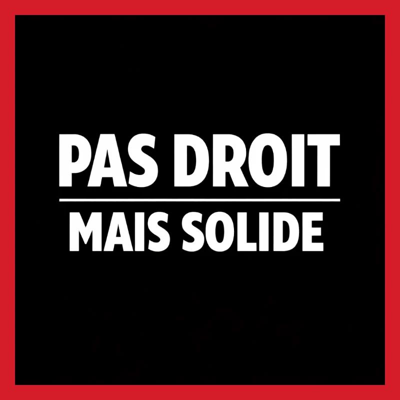 Not straight but solid