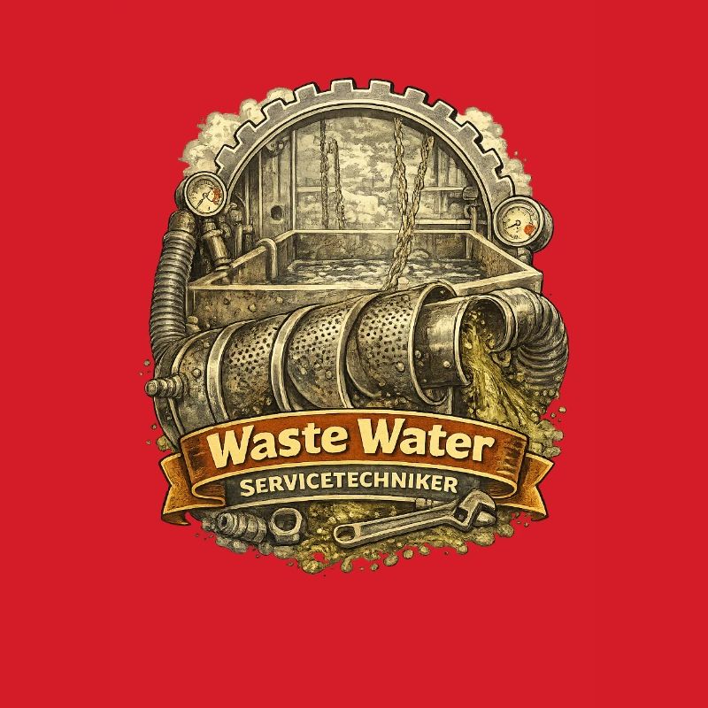 Waste Water Service-Techniker Steampunk