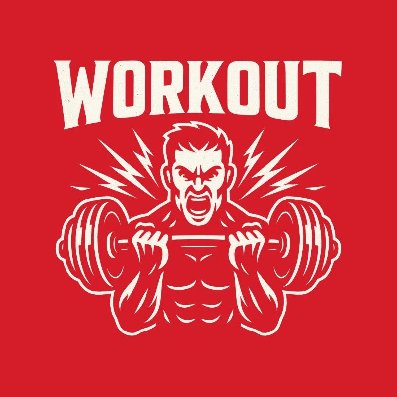 Powerful Heavy Weight Training