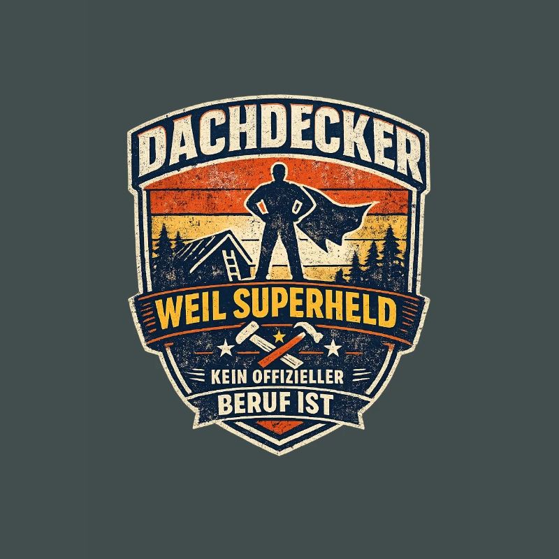 Dachdecker Superheld
