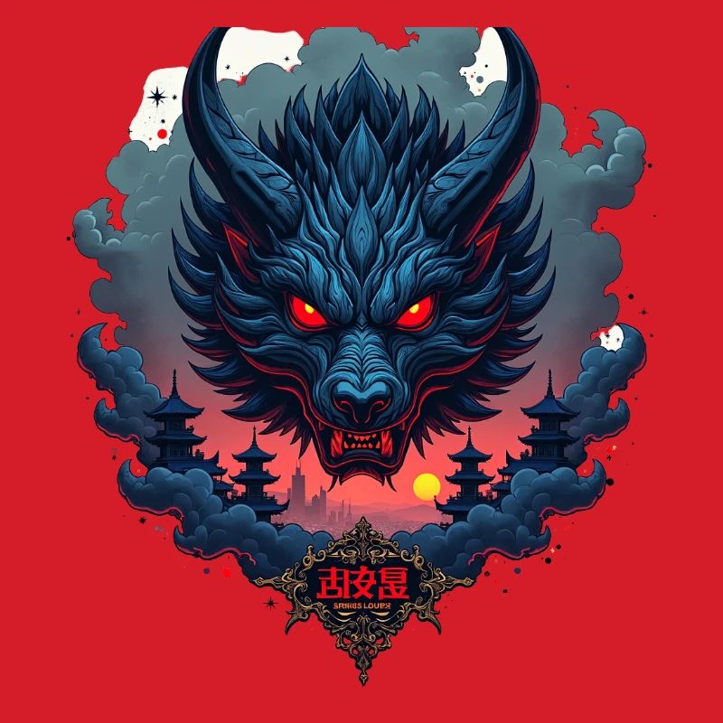 Shadow Oni – Japanischer Dämonenwolf