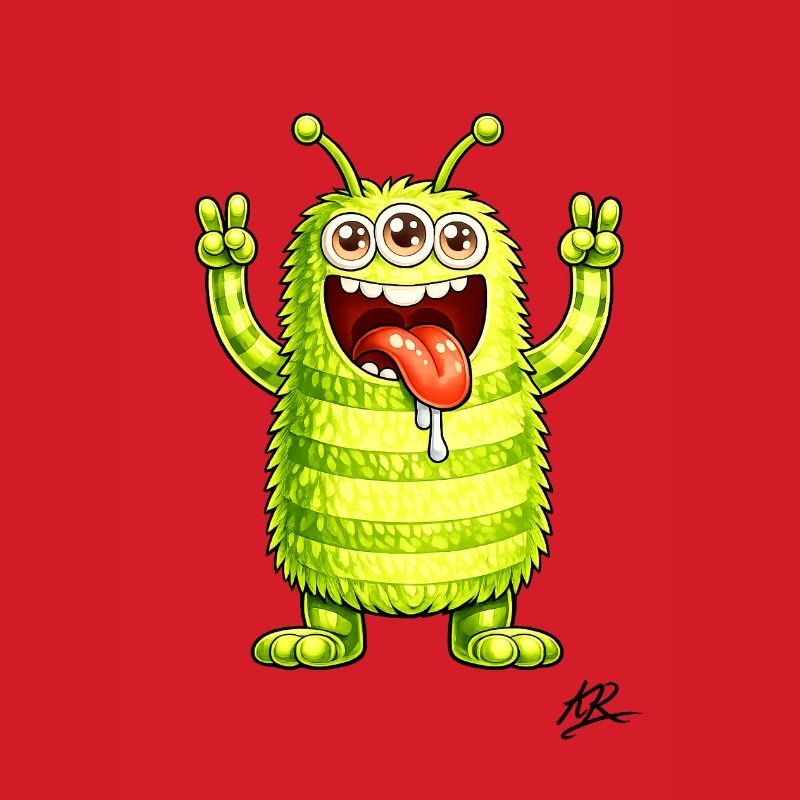Monster neon bristle file