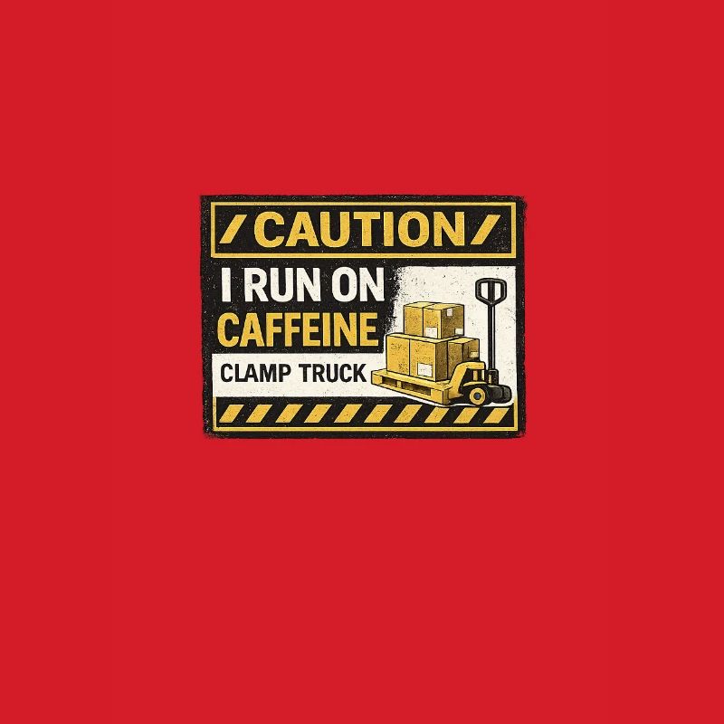 Koffeinbetriebener Gabelstapler-Patch