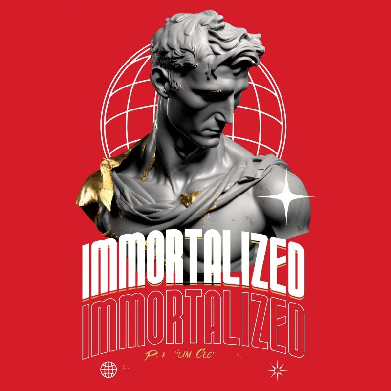 Immortalized Sculpture Globe