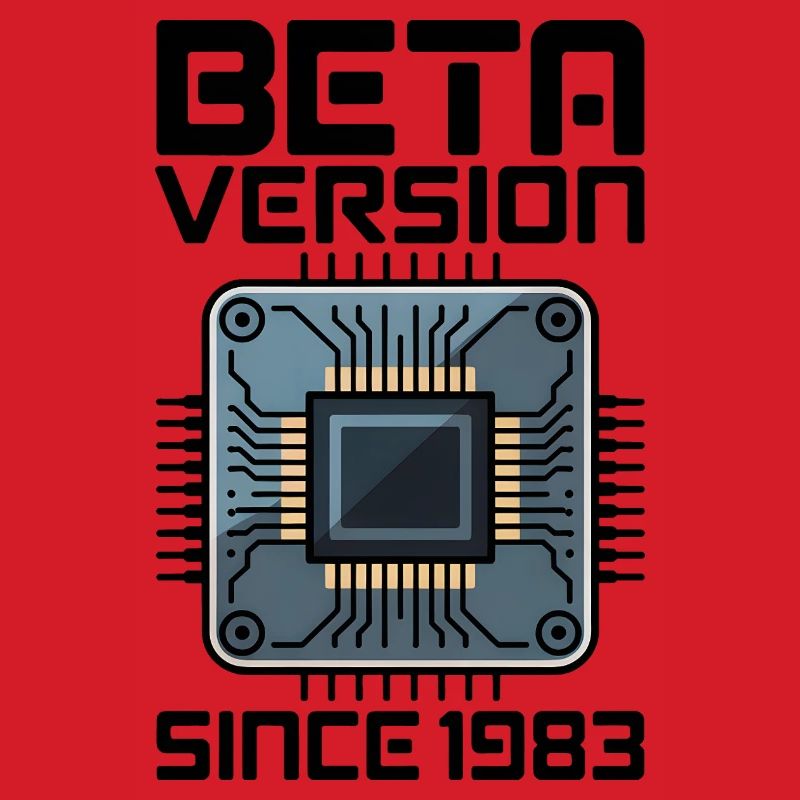 Futuristic microchip screen design