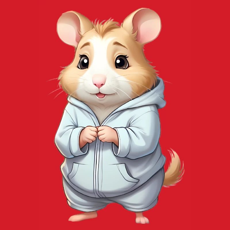 Cuddly Hero Hamster Pull à capuche