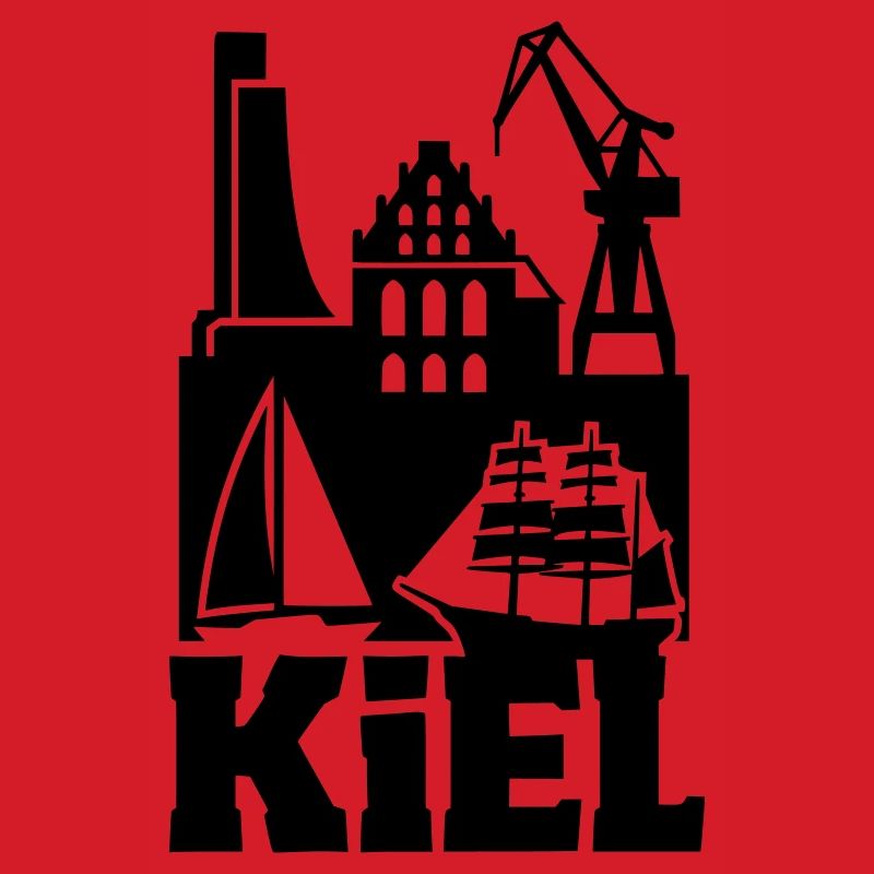 Monument de la silhouette de Kiel