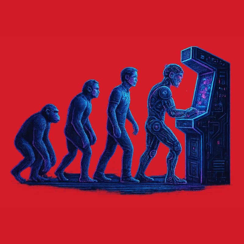Arcade Human Evolution