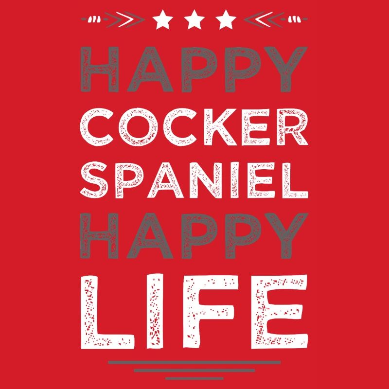 Happy Cocker Spaniel Lifestyle