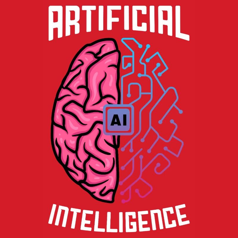 Artificial Intelligence Brain Tech Design