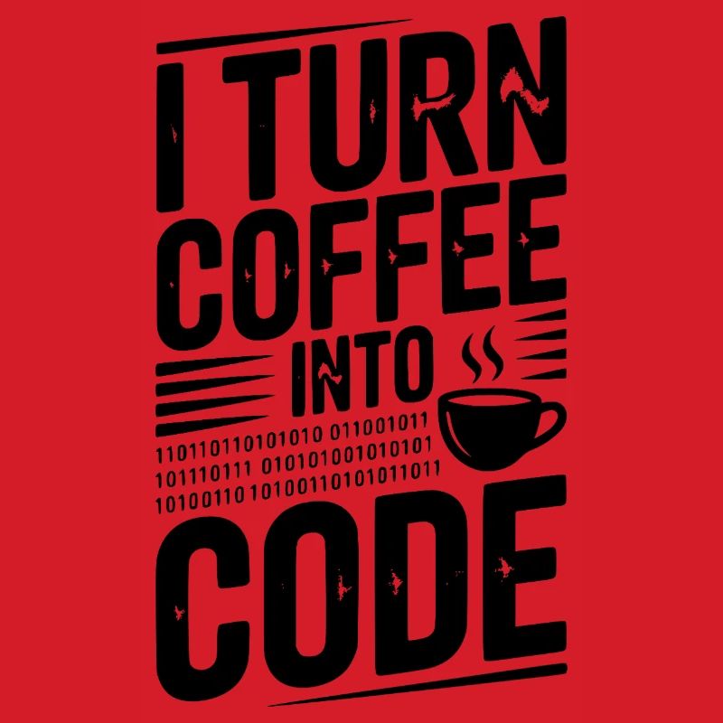 Je transforme le café en code