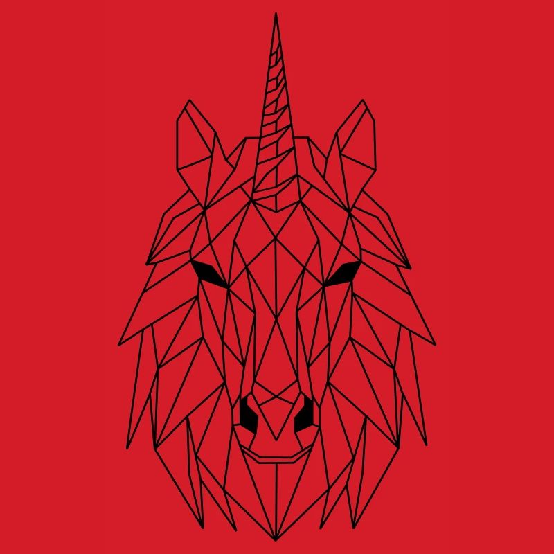 Einhorn Polygon