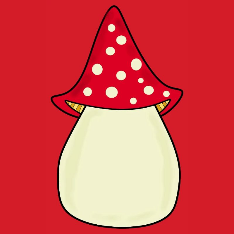 Mushroom Toadstool Pattern Personalizable Gift