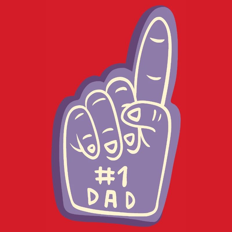 #1 Dad based on design