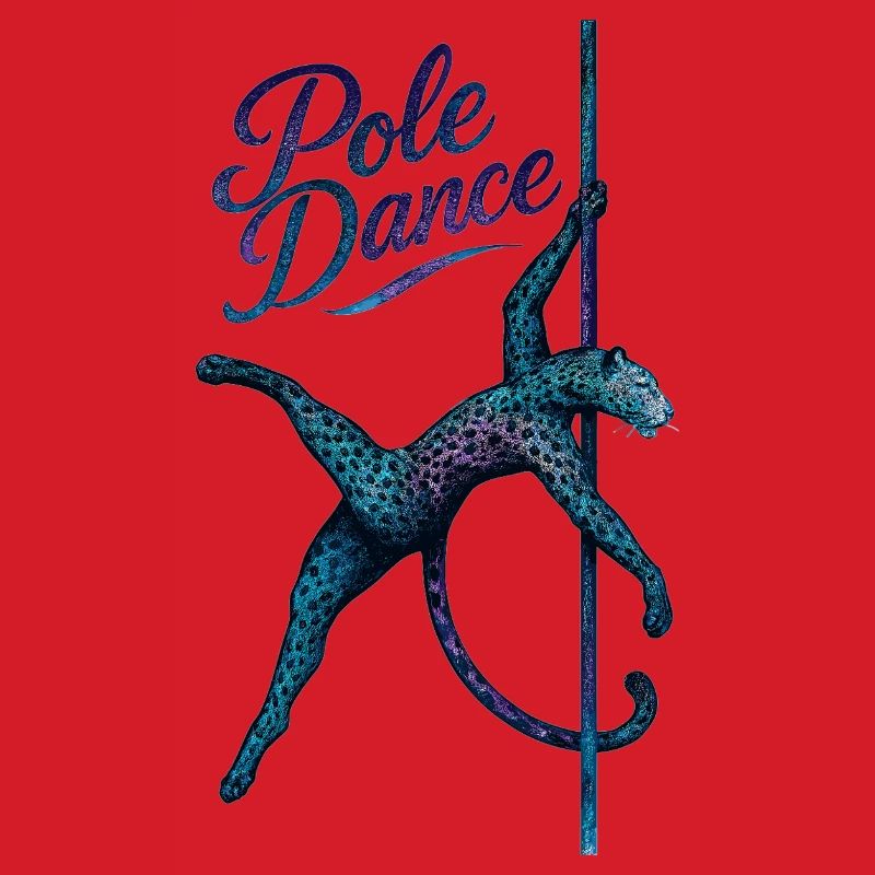 Pole dance Léopard Pole Dancer Pole Cadeau