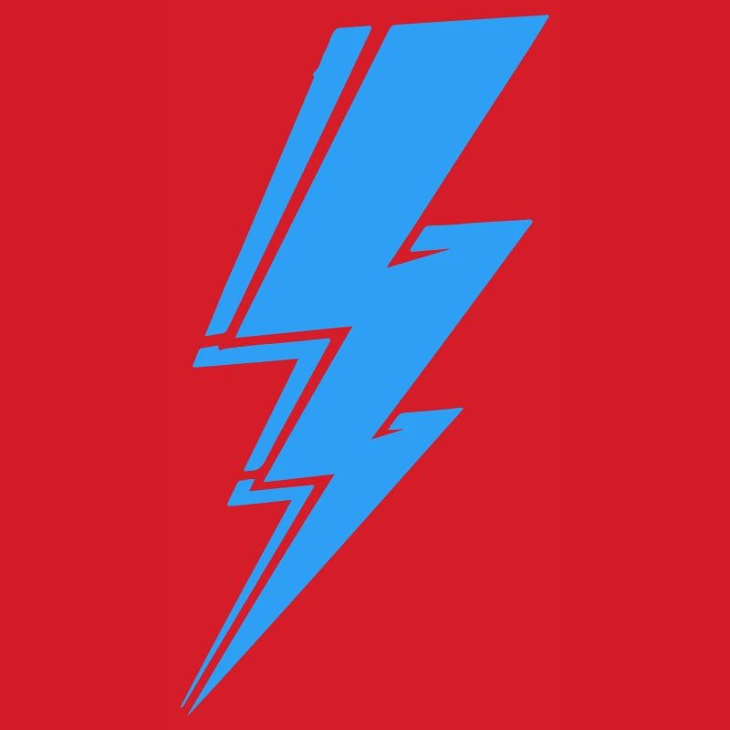 Lightning in Modern Blue