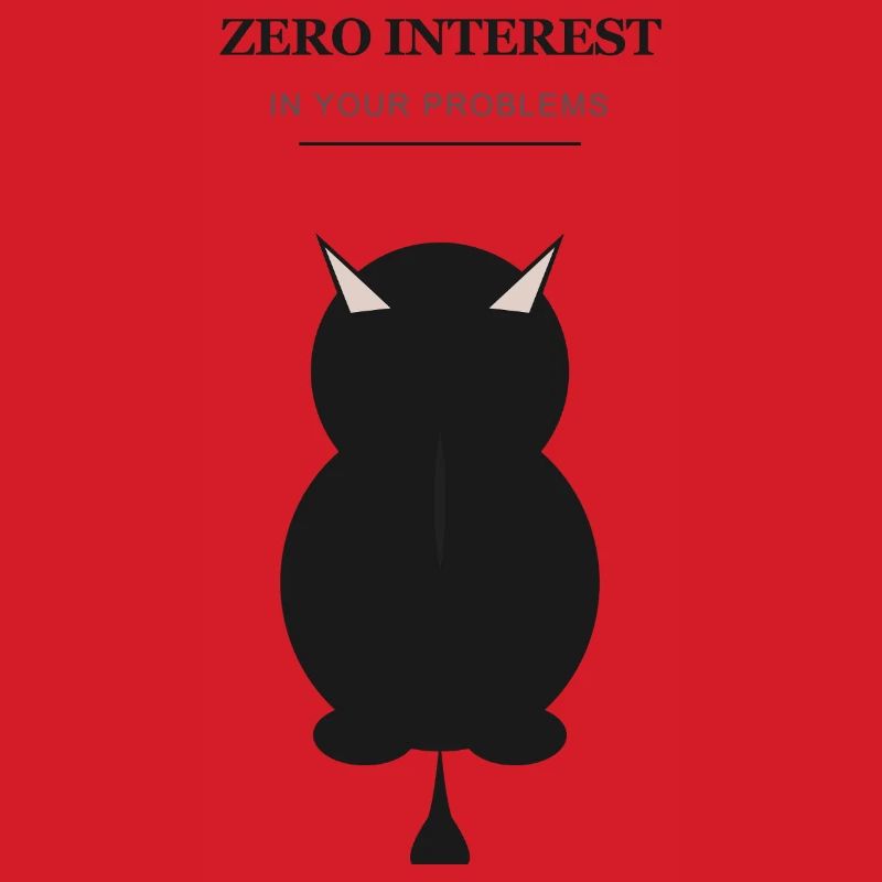 Zero Interest Demon Silhouette