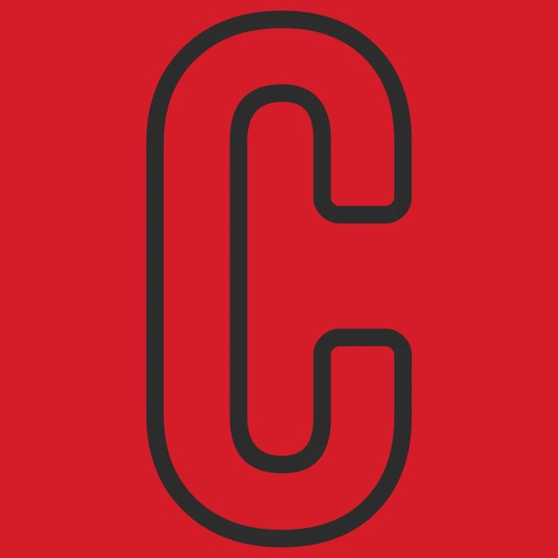 Buchstabe C Typodesign