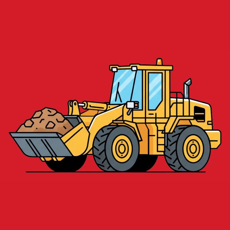 Wheel loader construction machine