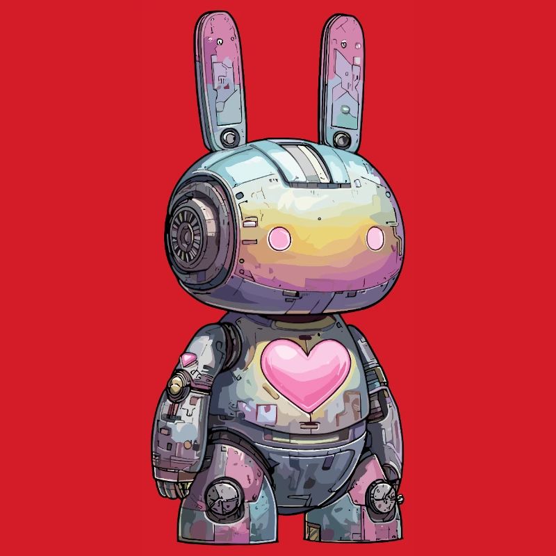 Pastel Robot Herzhart