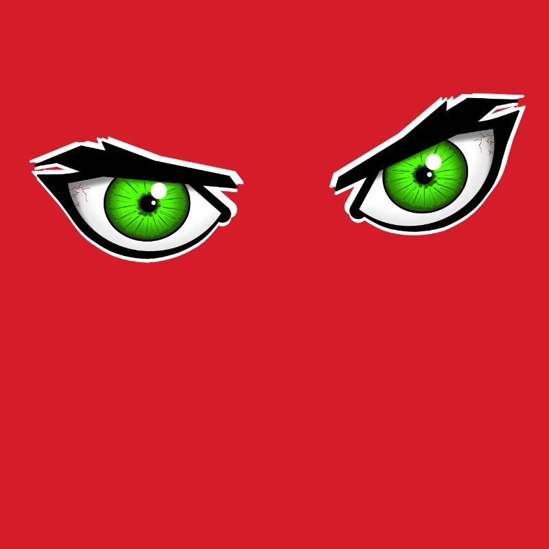 Green eyes