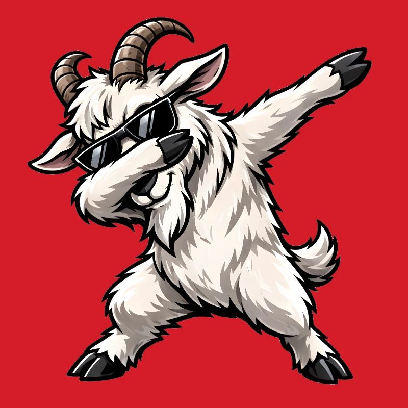 Dabbing Goat