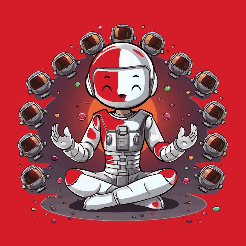Le yogi de l’espace dans Astronaut