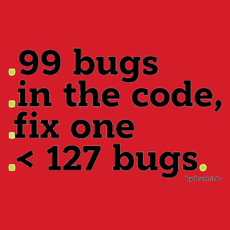 99 Fehler im Code zu beheben