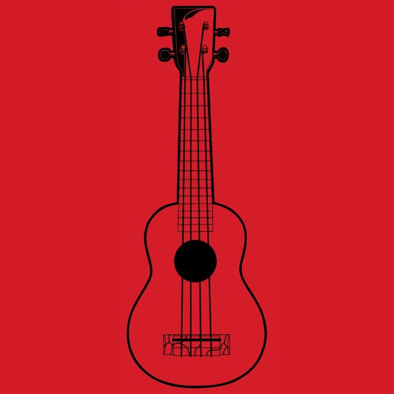 Ukulele Drawing
