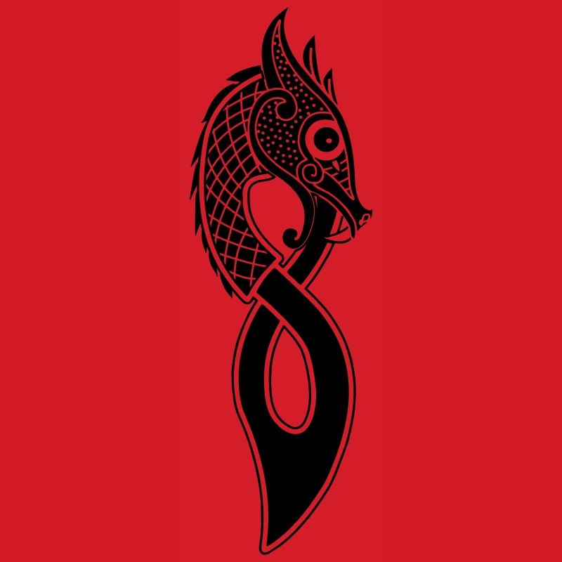 Jormungund die monströse Seeschlange oder der Drache