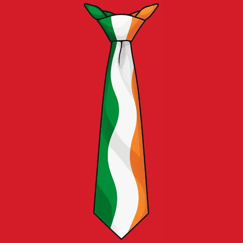 Cravate d’Irlande – Conception du drapeau