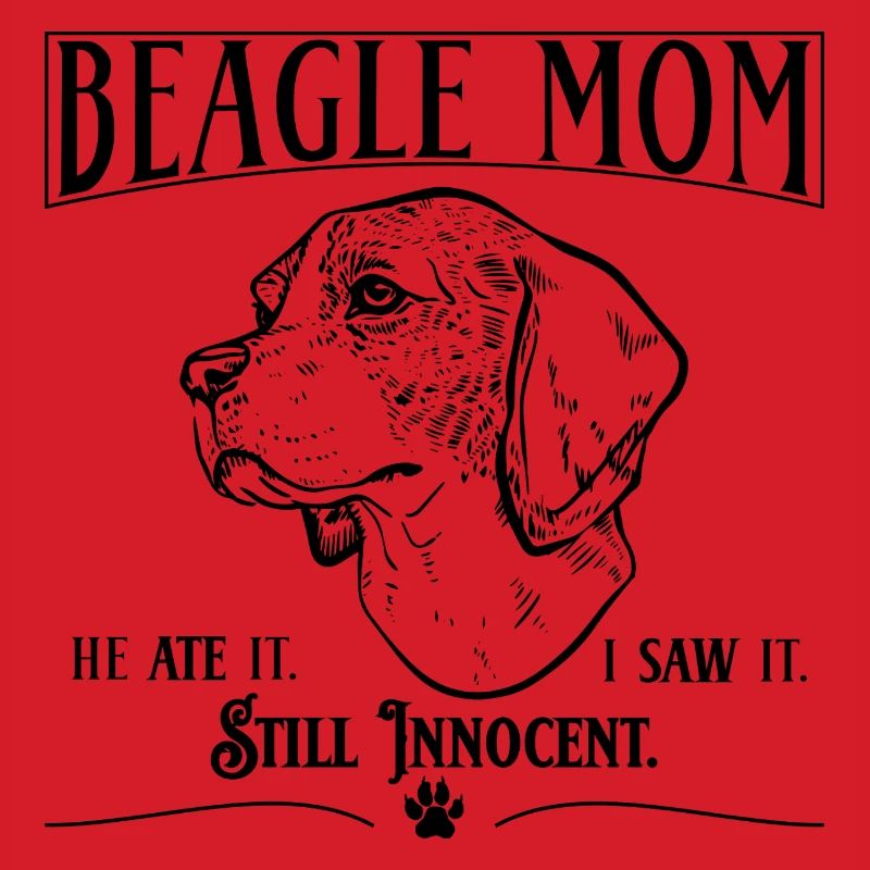Beagle Mom – He Ate It. Still Innocent.